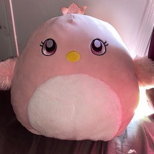 Pink chicken easter squishmallow